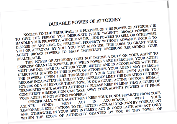 ‘What is a power of attorney and why do I need one?’ Answers from the Atascadero attorney